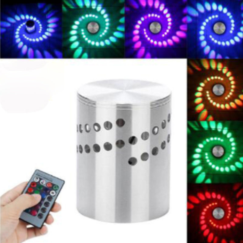 Kreative Kunstmodellierung LED Wandleuchte mit Fernbedienung