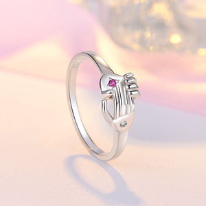 Liebe Umarmung Paar Ring