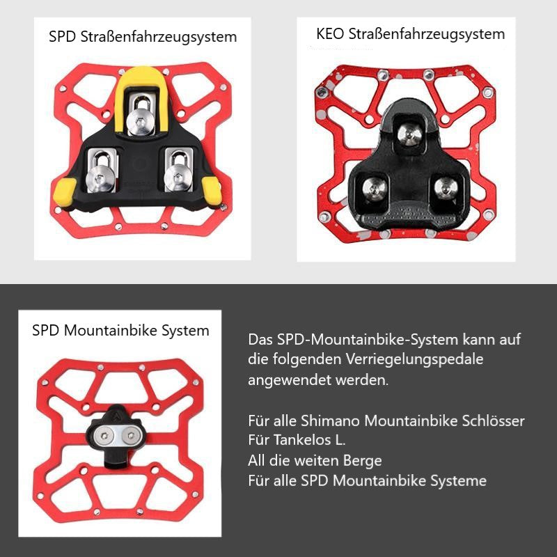 Fahrradpedal-Plattformadapter aus Aluminiumlegierung