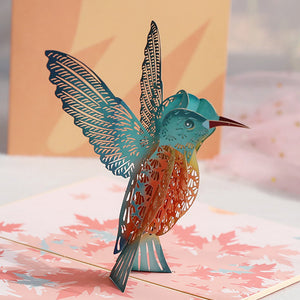 Muttertag Kolibri 3D-Karte