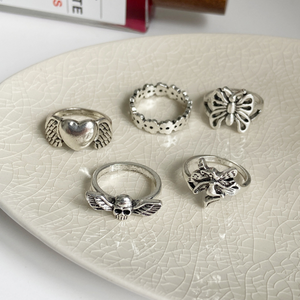 Versilberter Ring Für Damen