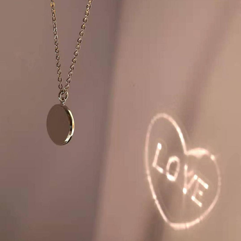 "Bekenntnis der Liebe" Projektion-Halskette