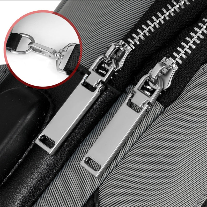 Lässige USB-Brusttasche