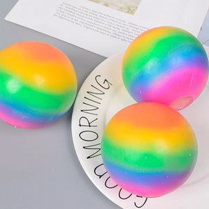 Buntes Ball - Dekompressionsspielzeug