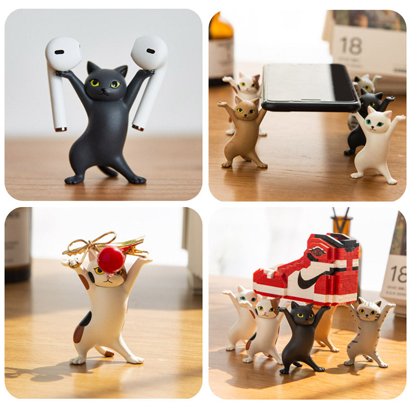Katze Stifthalter