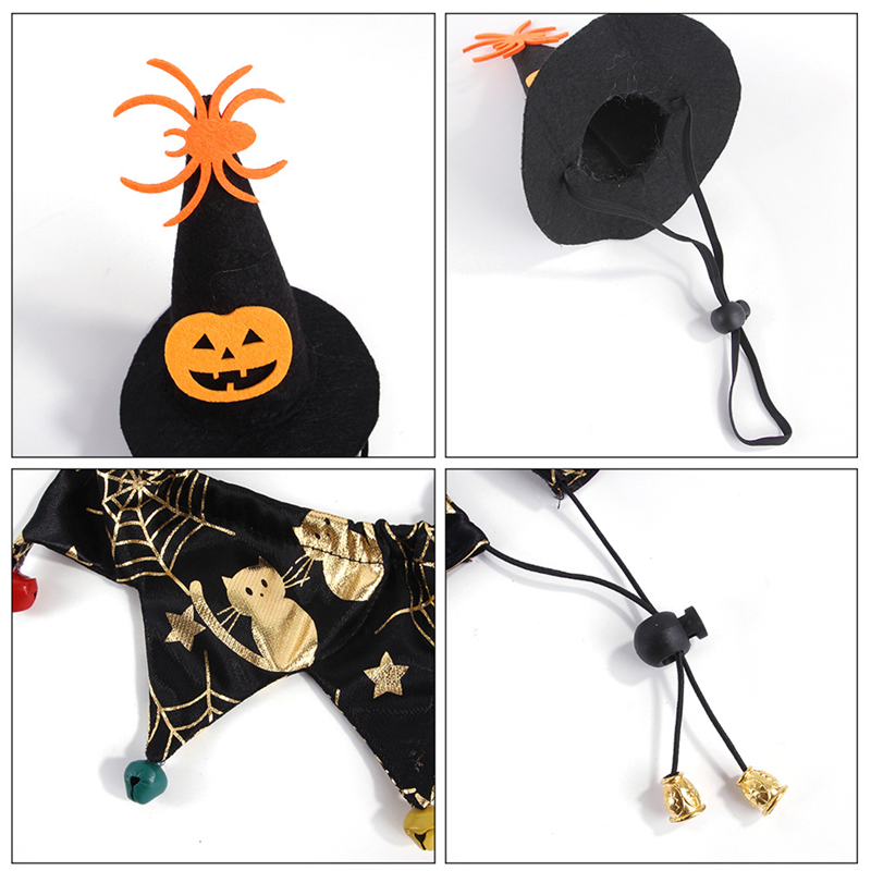 Halloween Hut Lätzchen für Haustiere