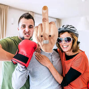Mittelfinger Halloween Maske
