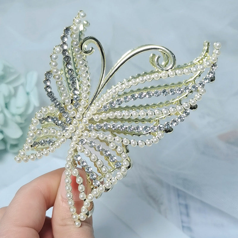 Elegante Schmetterlings-Haarnadel
