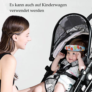 Nackenentlastung und Kopfstütze für den Babyautositz