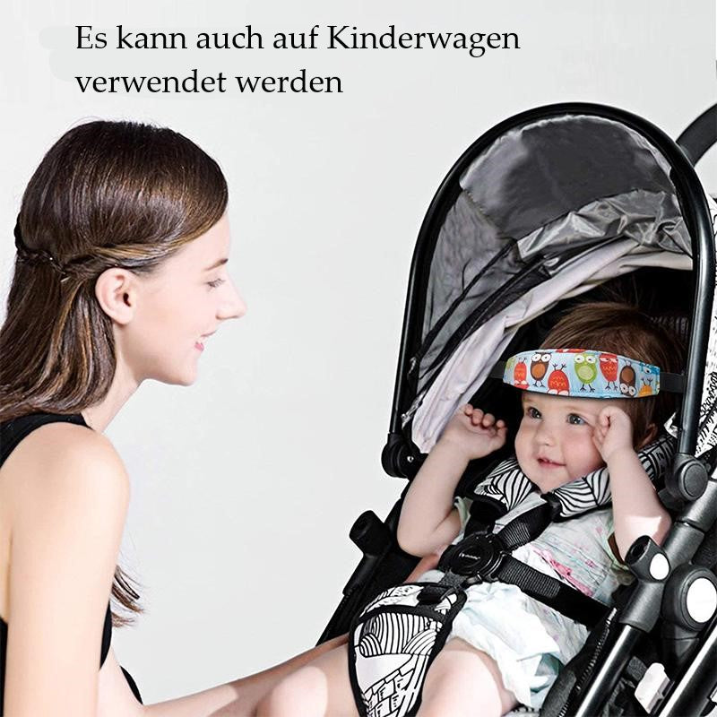 Nackenentlastung und Kopfstütze für den Babyautositz