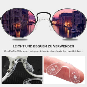 Komfortable Nasenpads für Brillen aus Silikon