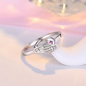 Liebe Umarmung Paar Ring