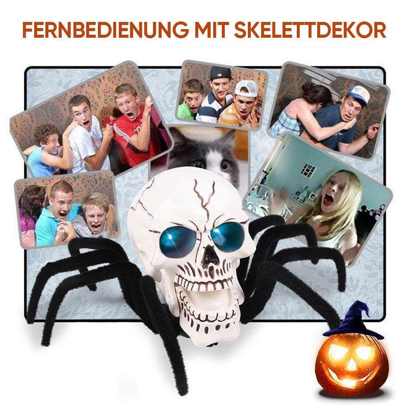 Halloween-Totenkopf-Dekoration mit Fernbedienung