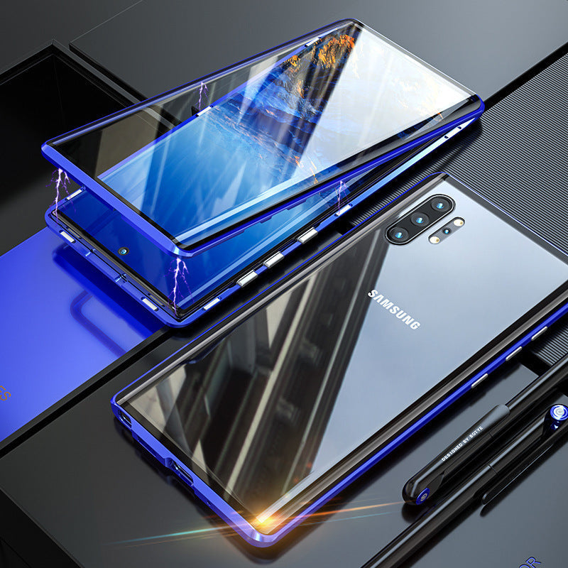 Magnetische gehärtete Handyhülle für Samsung