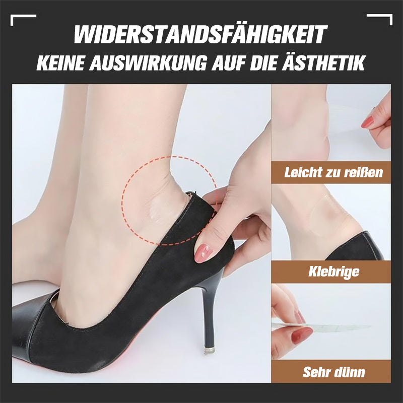 Transparenter Fersenaufkleber