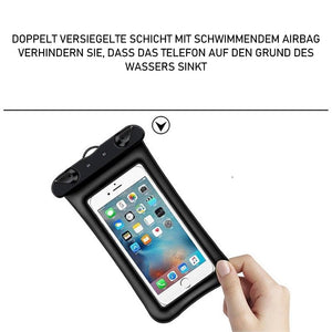 Wasserdichte versiegelte Touchscreen-Telefontasche
