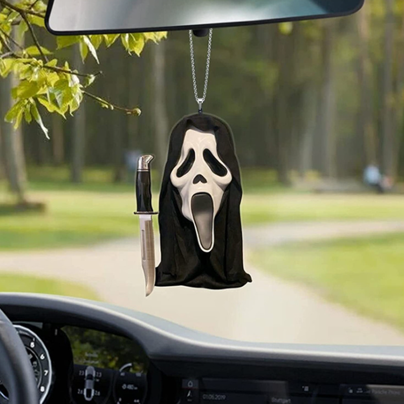 Halloween Auto Horrorfilm hängendes Ornament