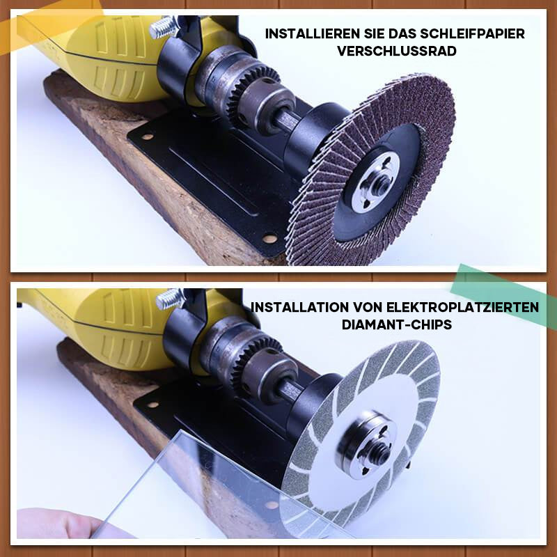 Basishalterung für elektrische Schneidemaschine