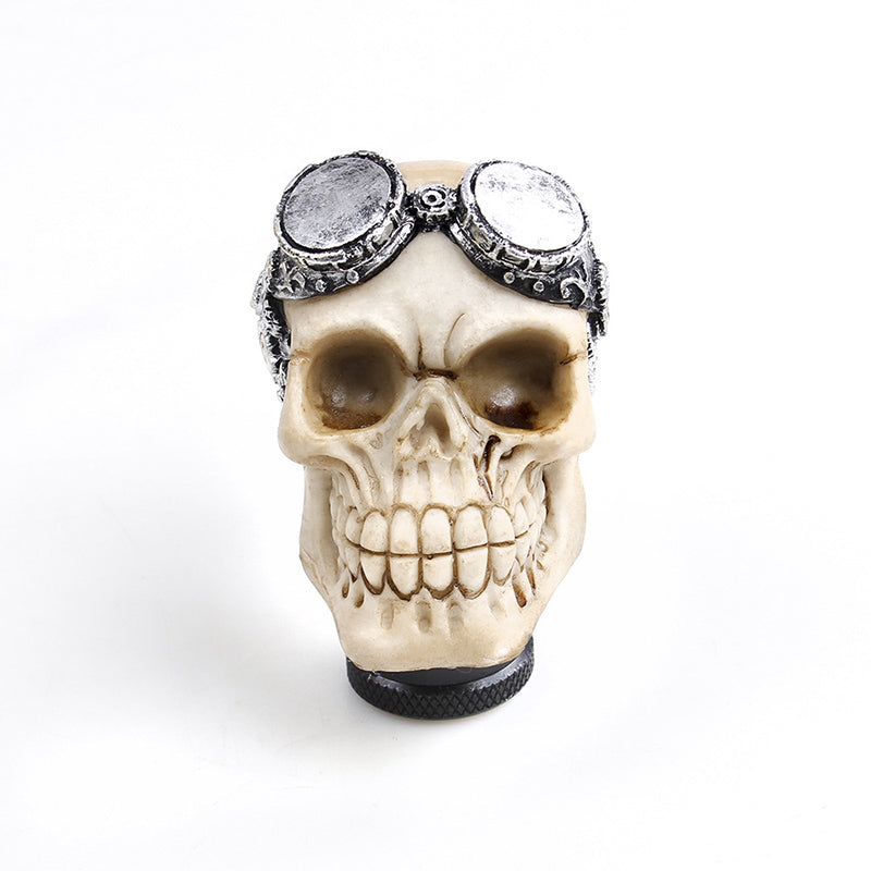 Auto Schalthebel Totenkopf Dekoration