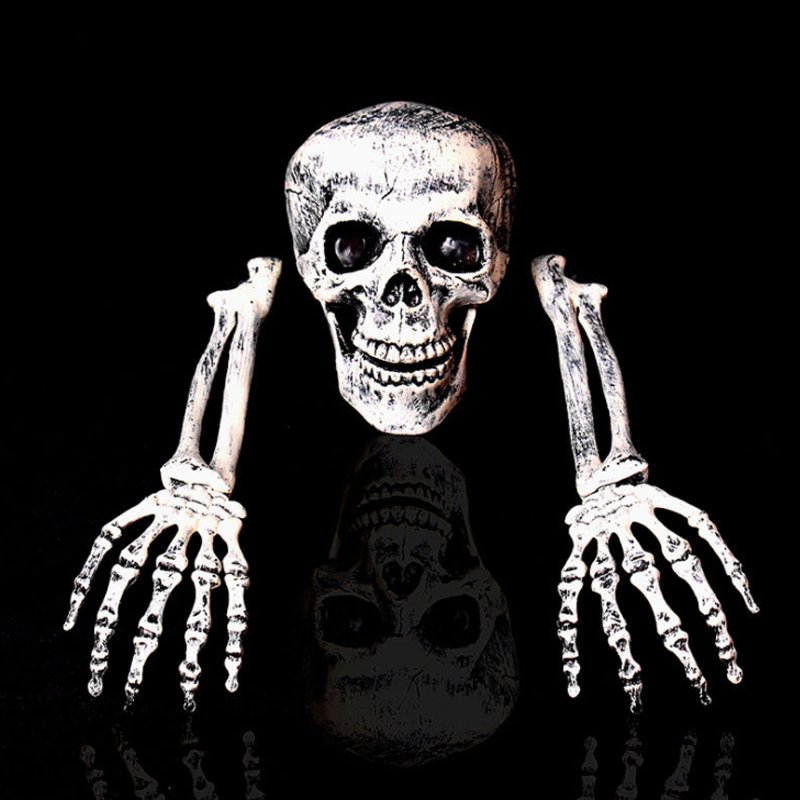 Garten Halloween Totenkopf Dekoration