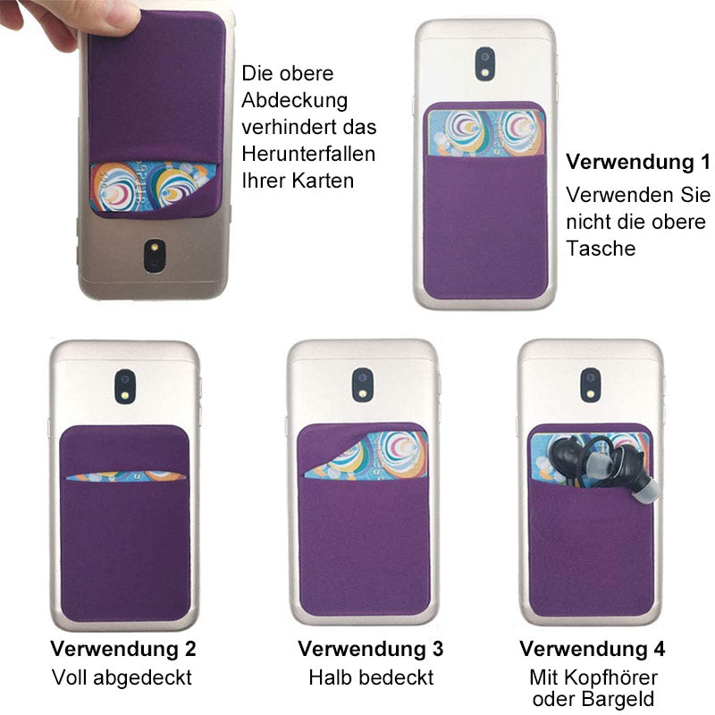 Multifunktionaler Handykartenhalter