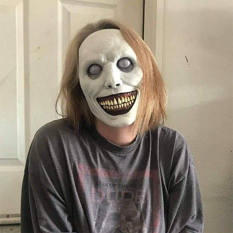 Gruselige Halloween Maske - Lächelnder Dämon