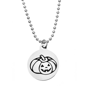 Halloween Titanstahl Halskette
