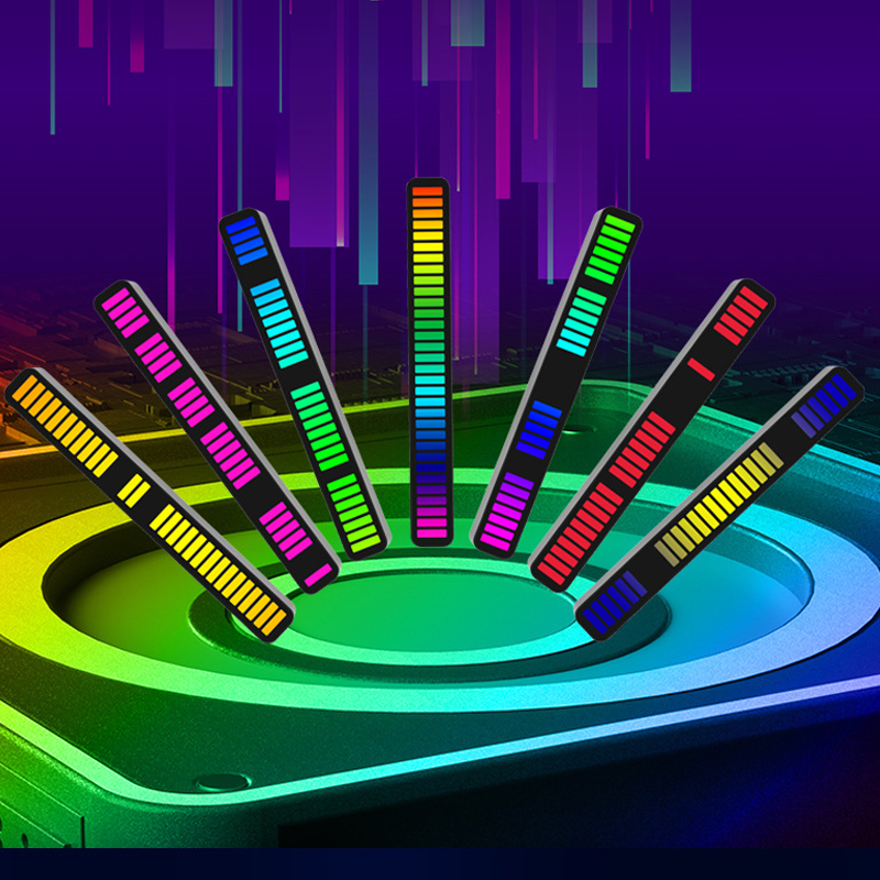 Auto LED Musik Atmosphäre Lichter