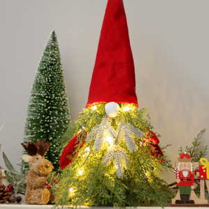 Kreativer und lustiger Mini-Weihnachtsmann & Weihnachtsbaum