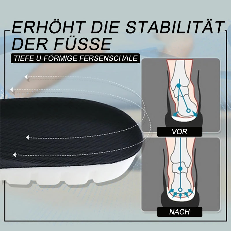 Elastische Stoßdämpfende Einlegesohle