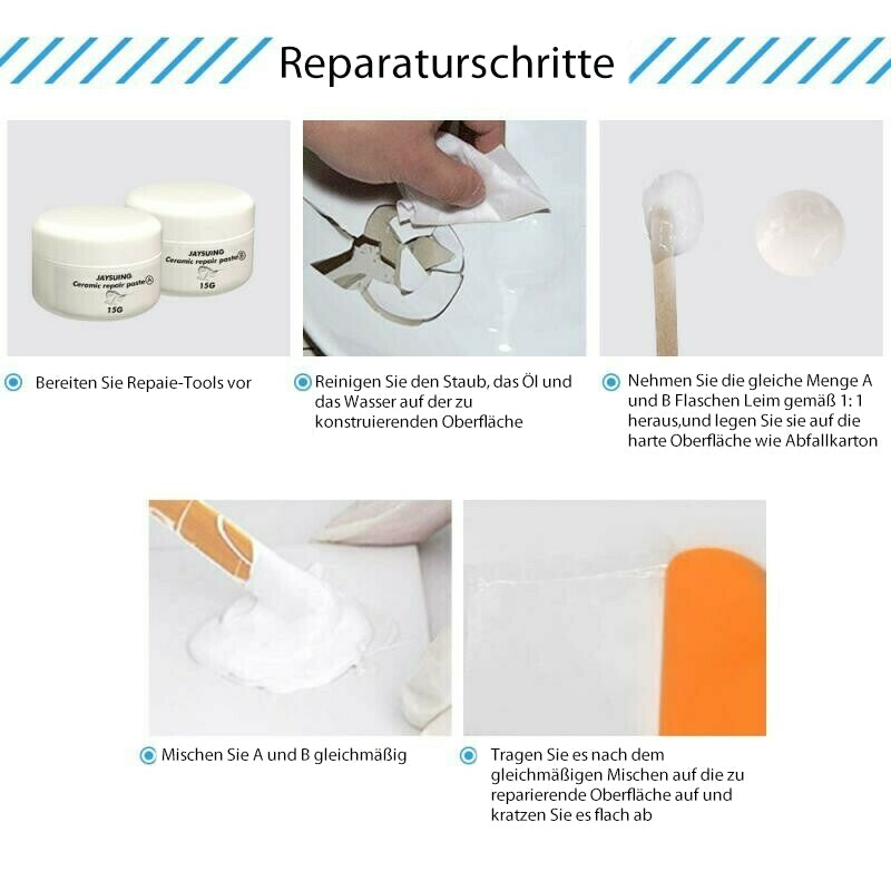 Fliesenreparatur Paste