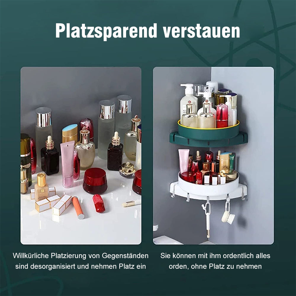 Badezimmer multifunktionales drehbares Aufbewahrungsregal