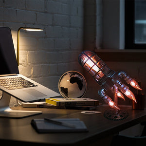 Kreative Raketenlampe