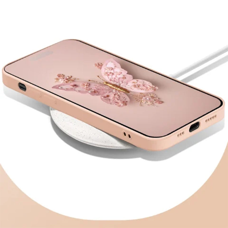 🦋3D-Schmetterlingsmuster Glas Handyhülle für iPhone🦋