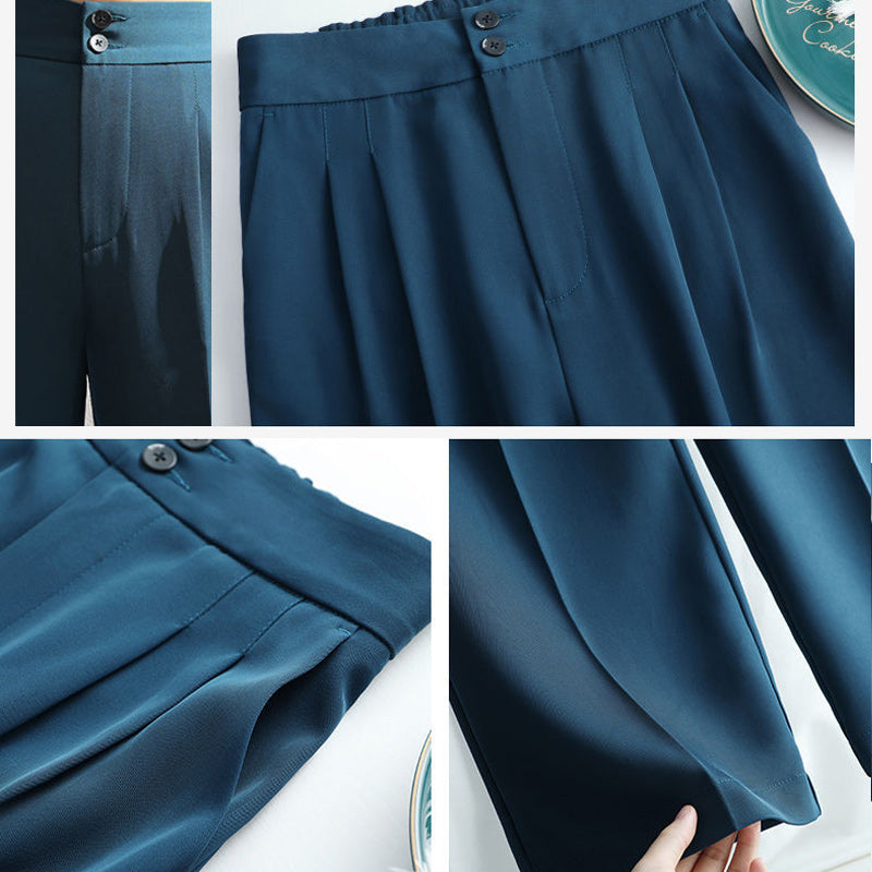Lässige lockere Hosen aus Chiffon