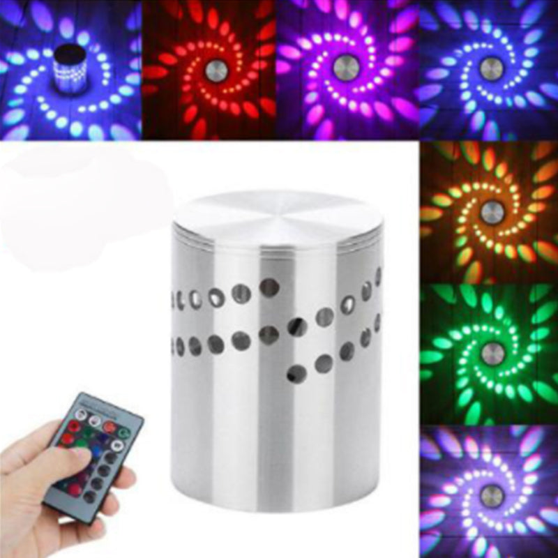 Kreative Kunstmodellierung LED Wandleuchte mit Fernbedienung