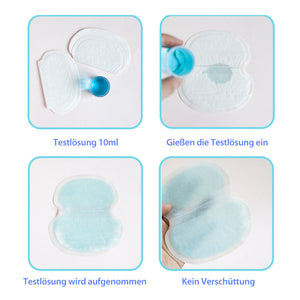 Schweißabsorbierender Aufkleber für Hut