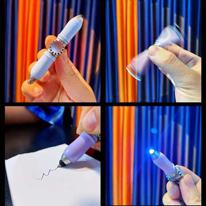 Drehbarer LED-Touchscreen-Fingerspitzenstift, 4 Stück