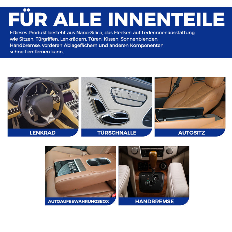 Volleffekt-Reiniger für Auto-Innenleder