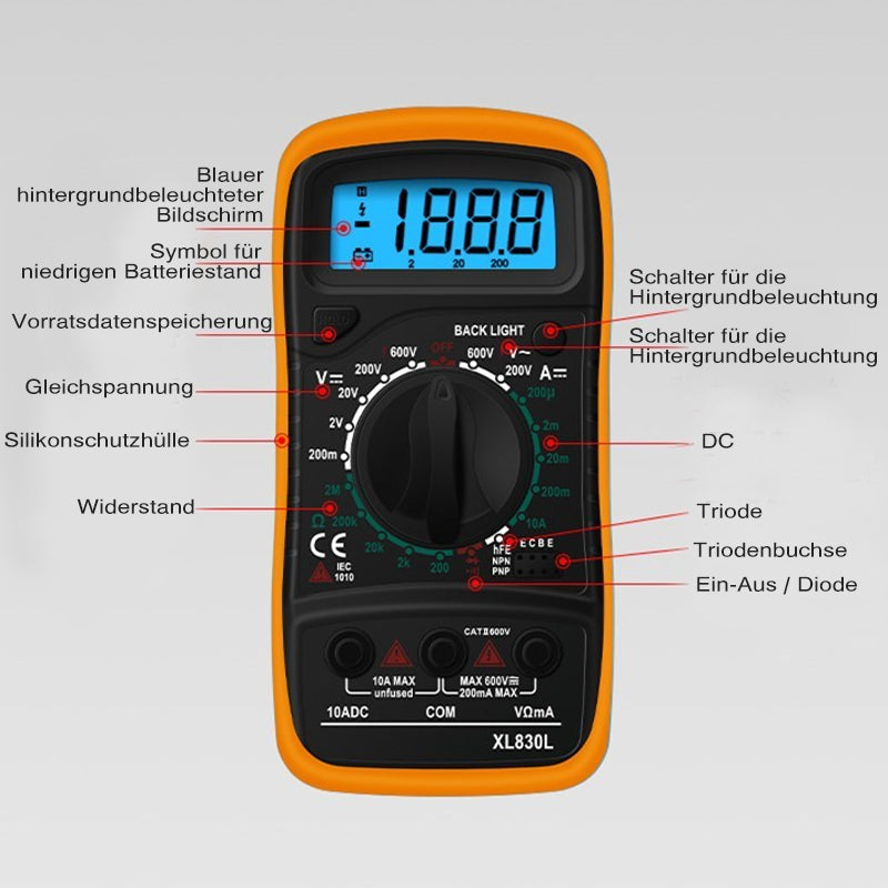 Handheld-Digitalmultimeter