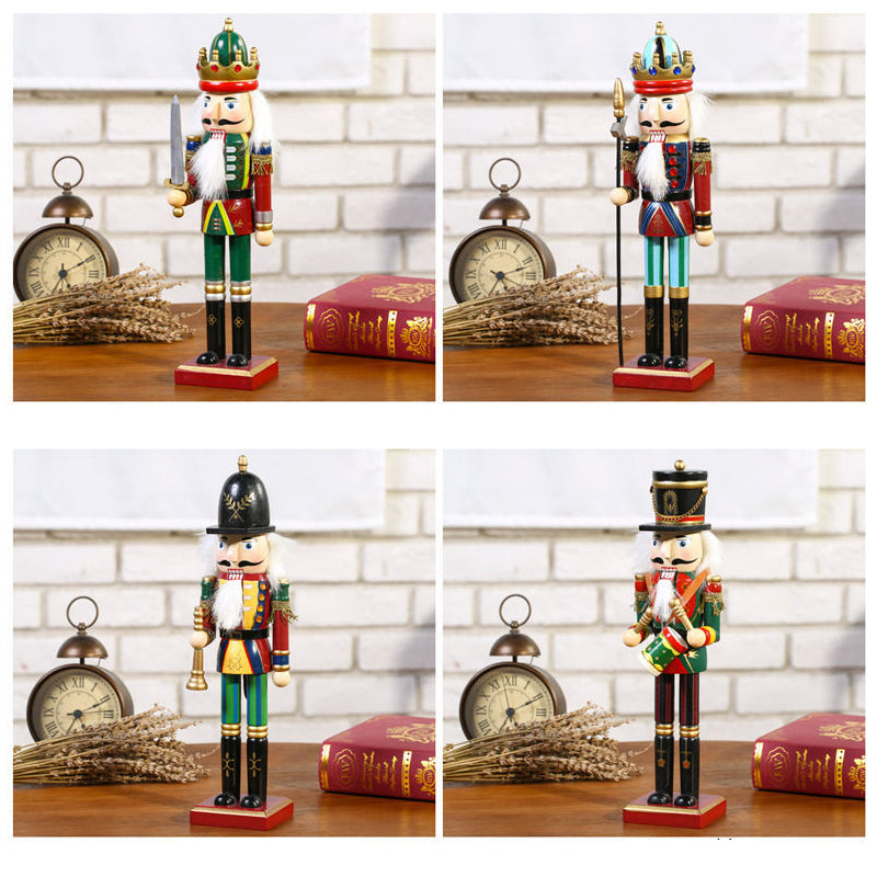 Kreative Nussknacker Puppen Soldat Dekoration