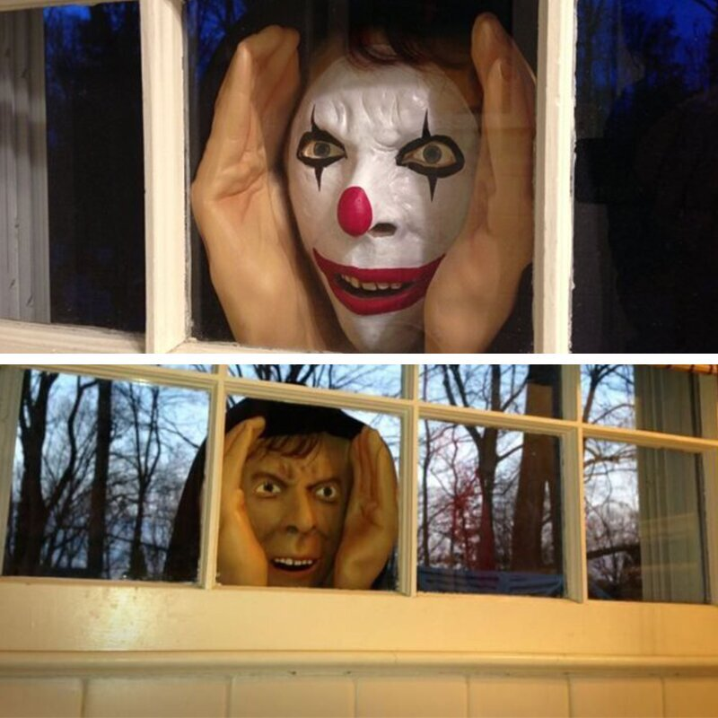 Gruselige Halloween Peeper Dekoration