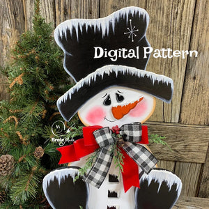 Weihnachten Schneemann Dekoration Handwerk