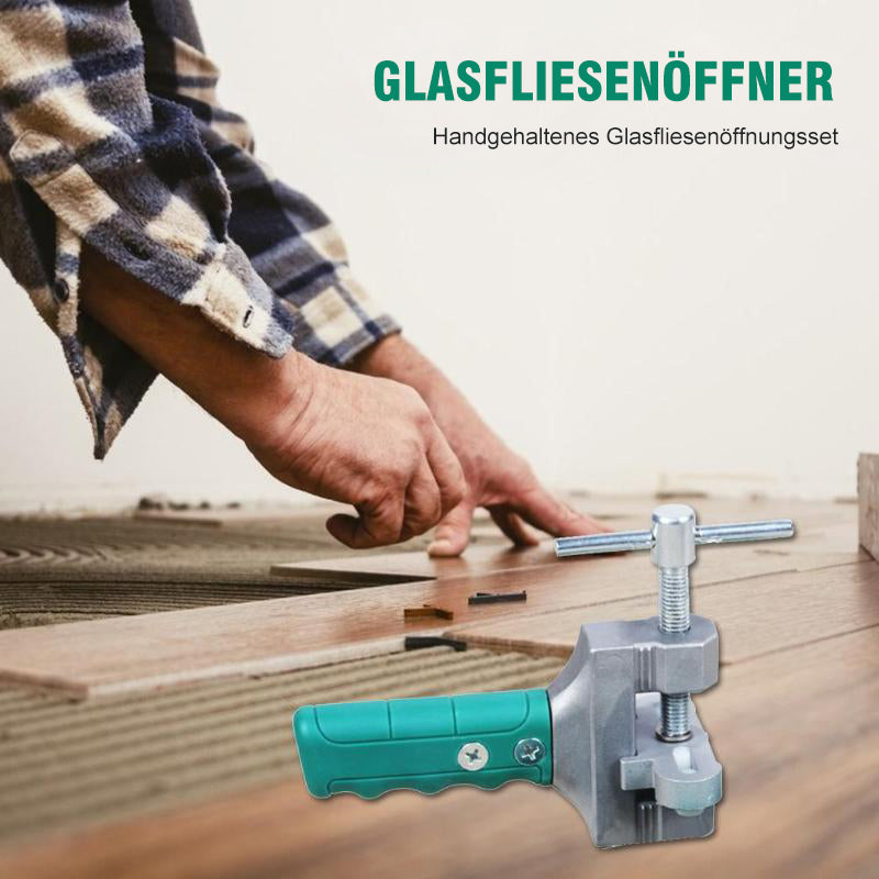 Integrierter Glasfliesenöffner