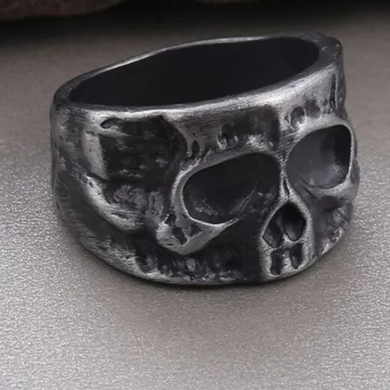 Totenkopf Geisterkopfring
