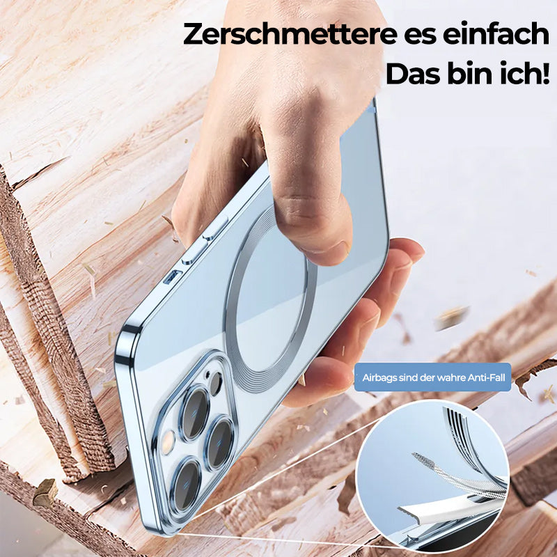 Kabellose Magnetische All-Inclusive-iPhone-Hülle mit Galvanik