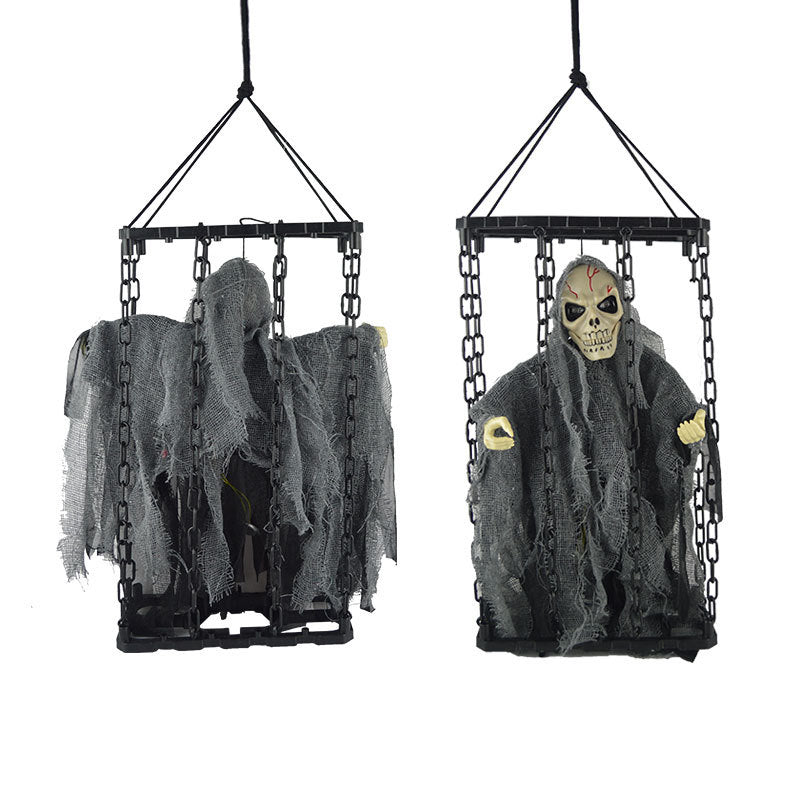 Halloween Käfig hängende Geist Dekoration