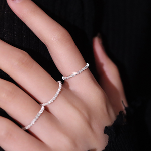 Damen Funkelnder Ring