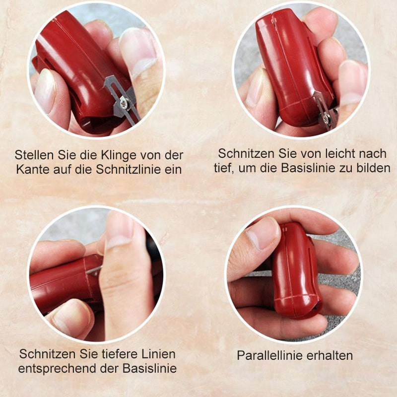 Handgemachter Parallel-Symmetrie-Stichel