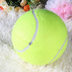 Riesiger Haustierspielzeug-Tennisball